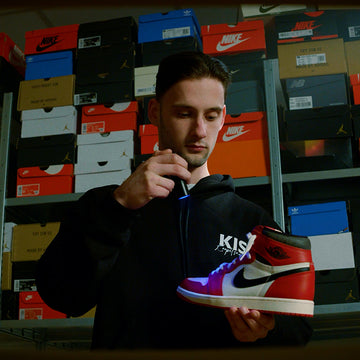 Authenticiteitscontrole van Nike sneakers in onze winkel