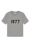 Fear of God Essentials 1977 Dark Oatmeal Summer t-shirt in dark oatmeal front view