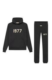 Fear of God ESSENTIALS 1977 Eisen Schwarz Vollständiges Set