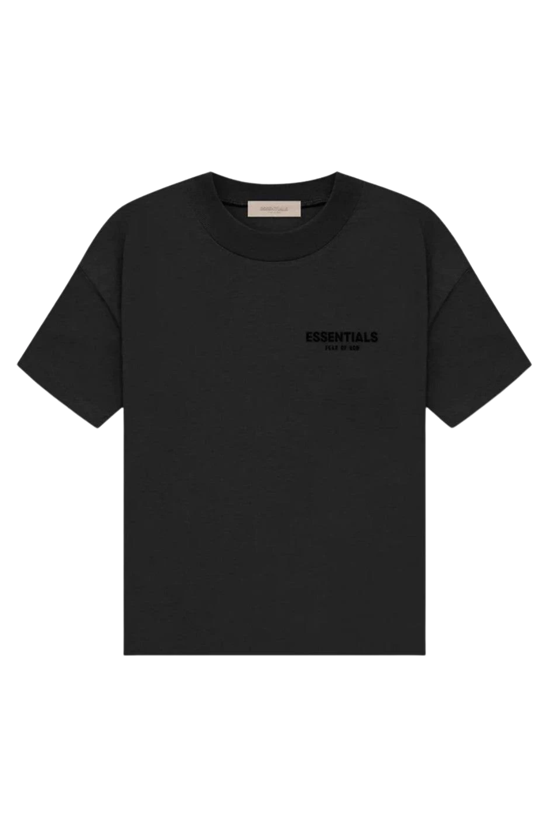 Fear of God Essentials Limo Black Summer Set Kids - full set front