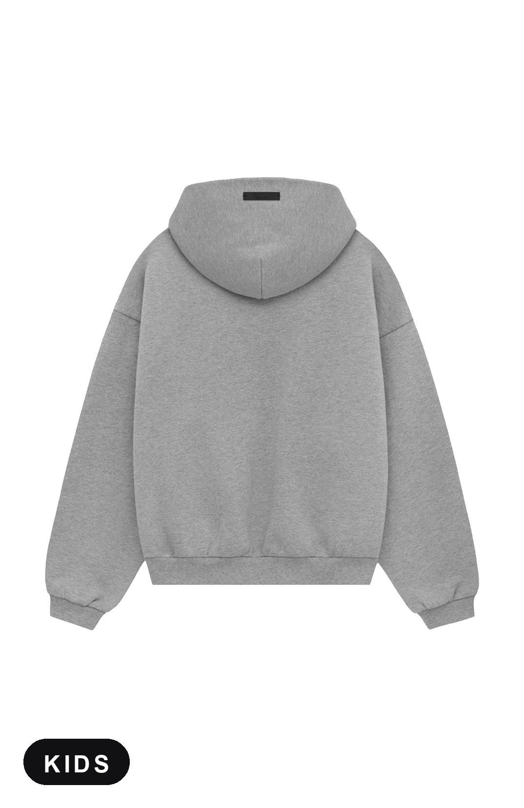 Fear of God Essentials Dark Heather State Kids Hoodie - achterkant