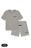 Fear of God Essentials Dark Oatmeal Summer Set Kids - full set