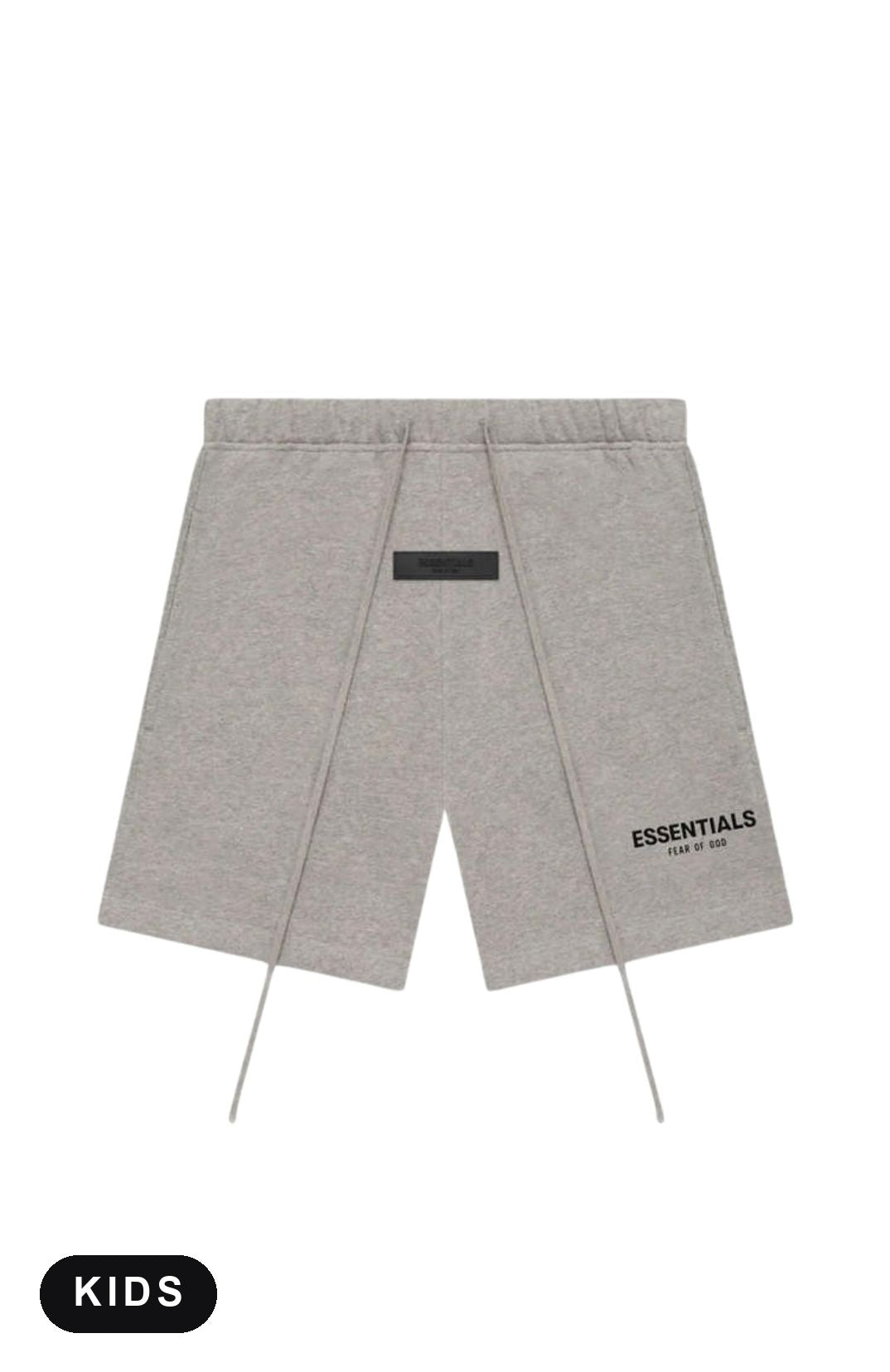 Fear of God Essentials Dark Oatmeal Summer Set Kids - shorts front