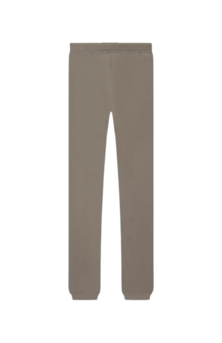 Fear of God ESSENTIALS sweatpants in desert taupe back view