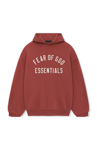 Fear Of God Essentials FW24 Crimson Kapuzenpullover