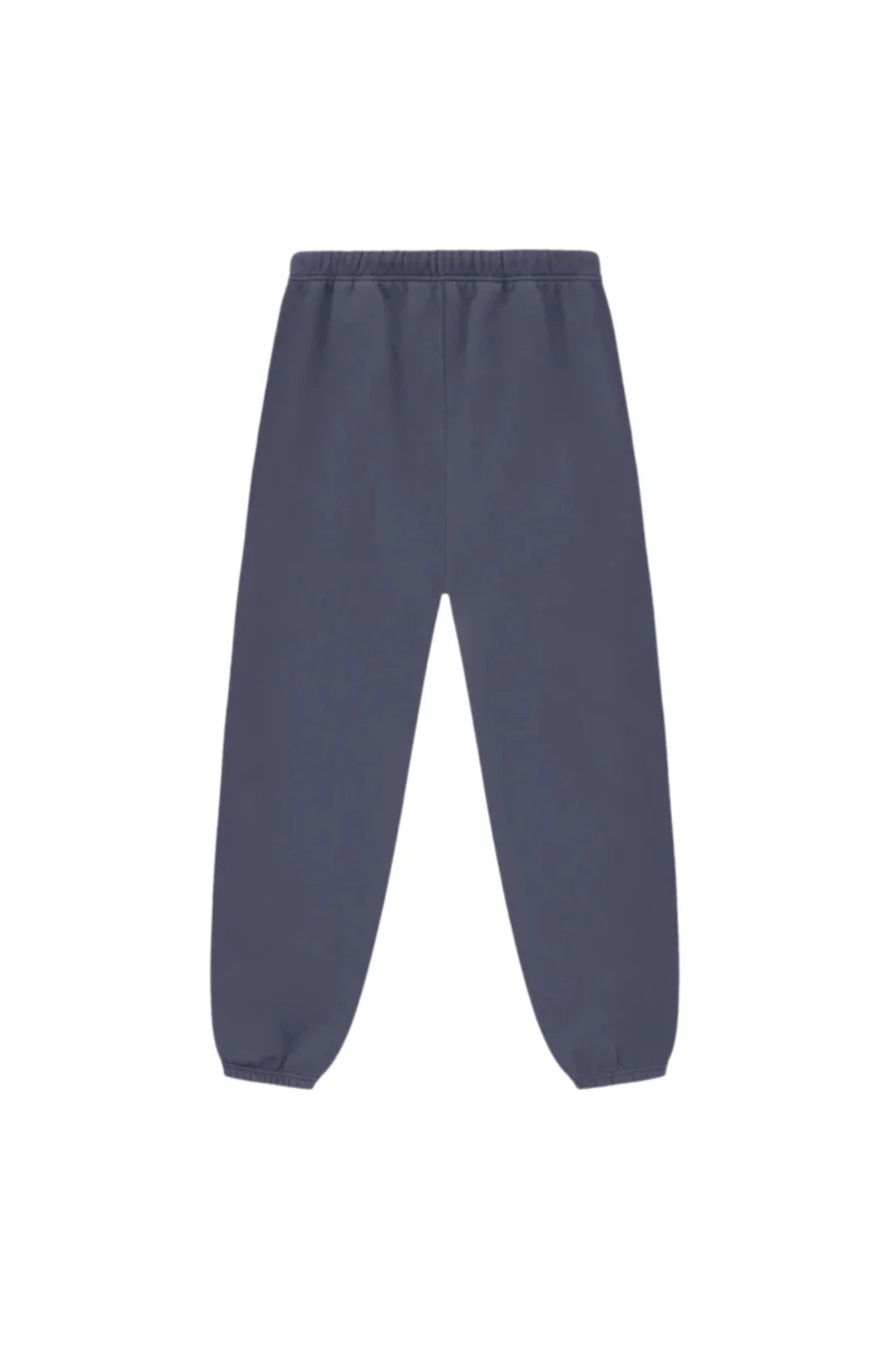 Fear of God ESSENTIALS sweatpants in fleece marine back view