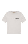Fear of God Essentials Light Oatmeal Summer t-shirt in light oatmeal front view