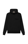 Fear of God Essentials Limo Black Full Set hoodie in limo black front view