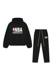 Fear Of God Essentials NBA Schwarzes Komplettset
