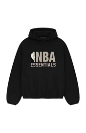 Fear of God Essentials NBA Schwarz Grau Kapuzenpullover