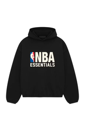 Fear Of God Essentials NBA Schwarzer Kapuzenpullover
