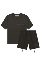 Fear of God Essentials Off Black Sommer-Set