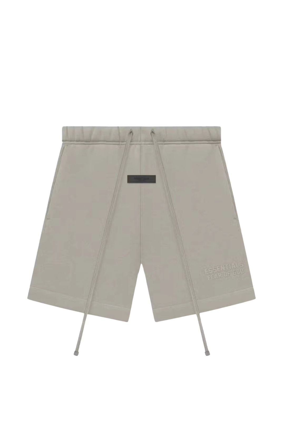 Fear of God Essentials Seal Summer shorts in seal front view