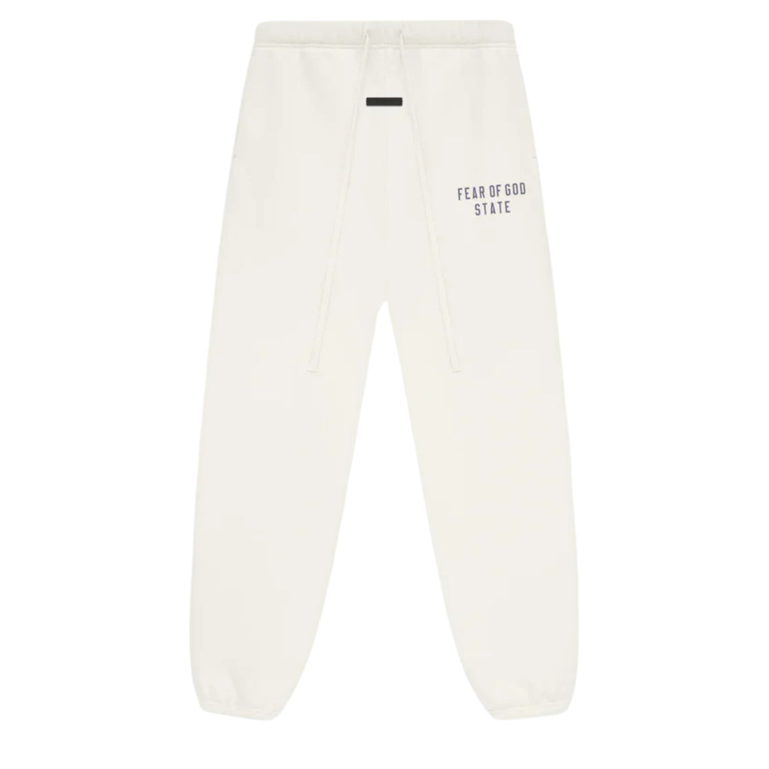 Fear of God Essentials sweatpants in shell front view