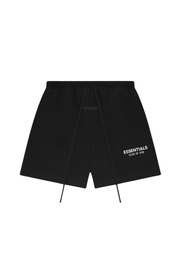 Fear of God Essentials SS25 Jet Black Kurze Hose
