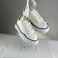 Maison Mihara Yasuhiro Peterson OG Sole Canvas Low White sneaker in white alternate view