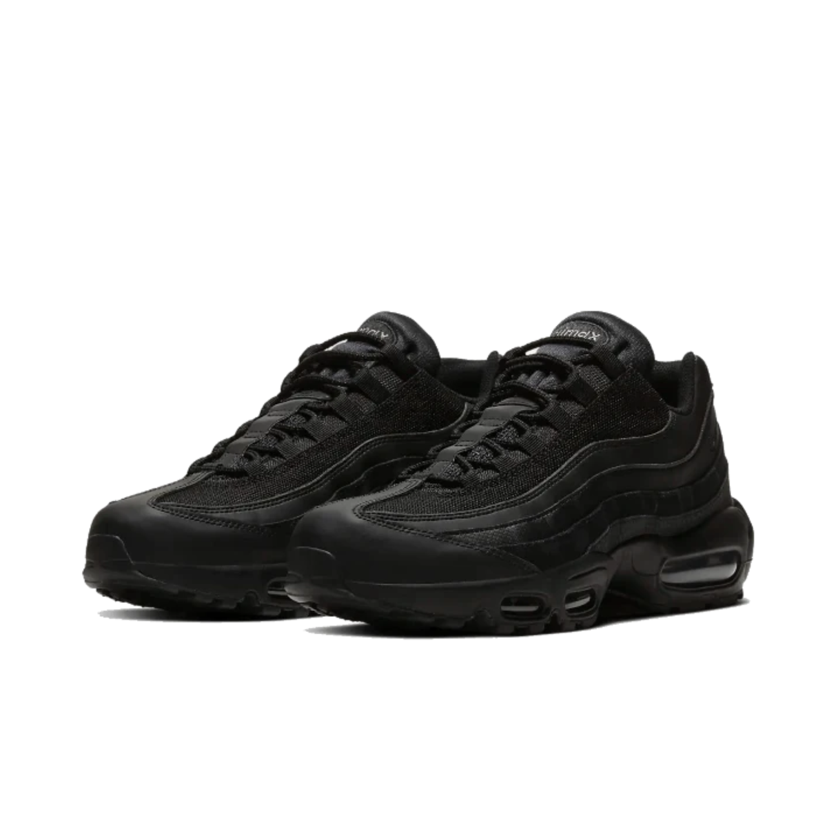Nike Air Max 95 Essential sneakers in black alternate pair view