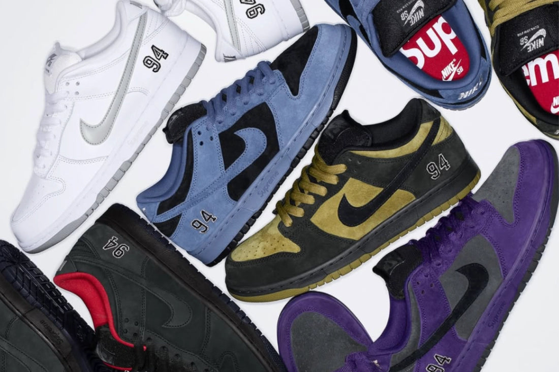 SB Dunk Low Supreme 94 Hulk - HQ8487-300