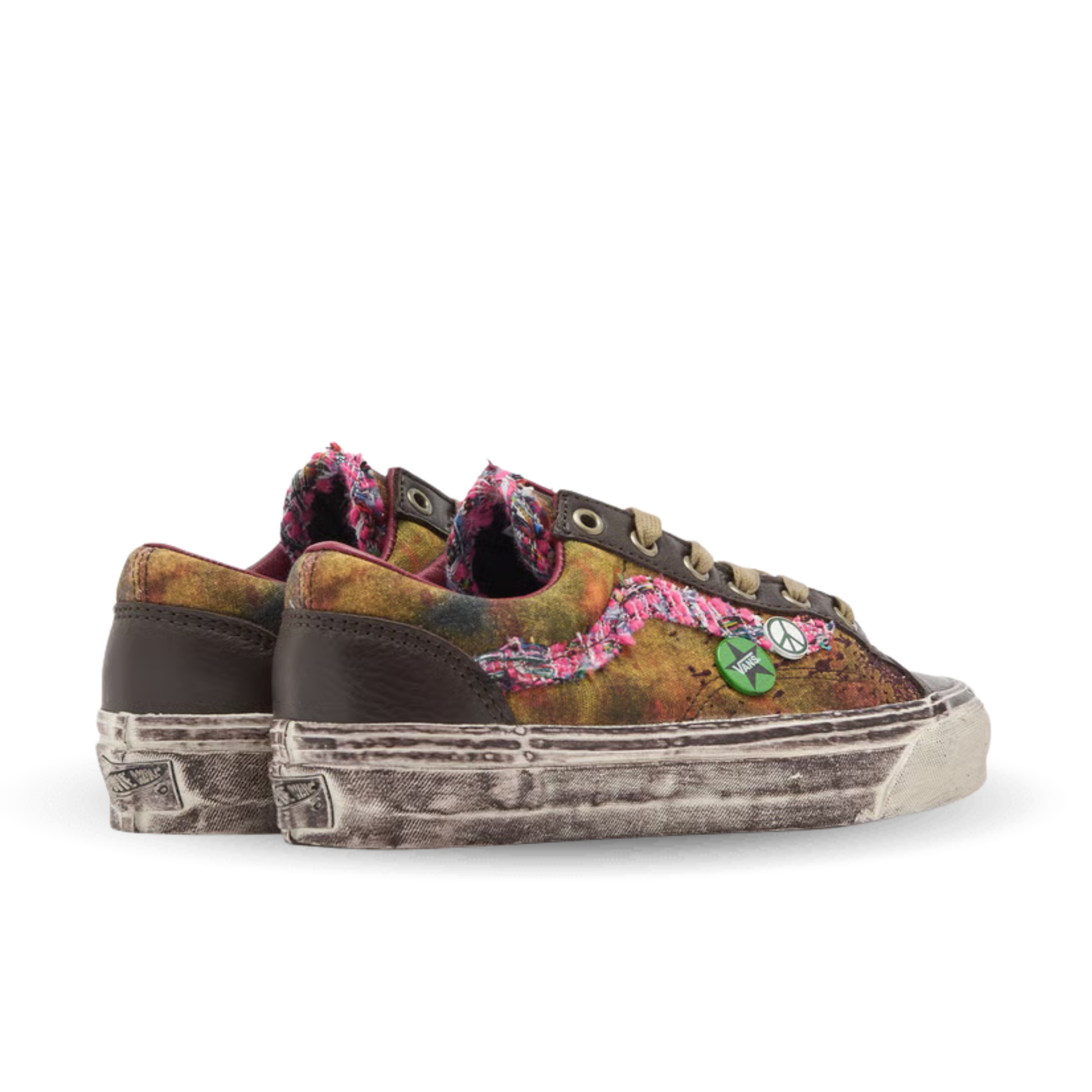 Vans Old Skool 36 LX Souvenir sneaker in warm brown side view