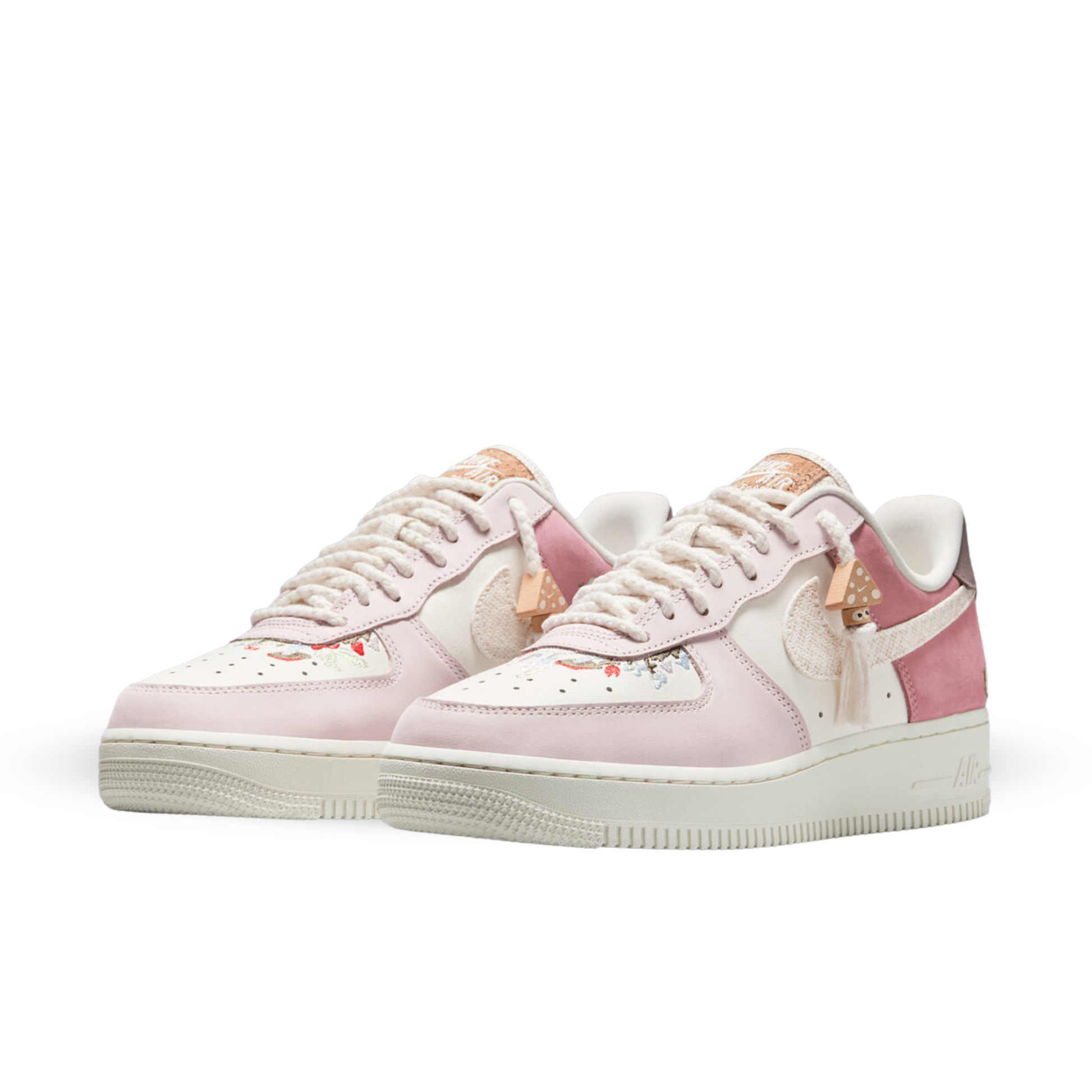 Nike Air Force 1 Low Mushroom (Floral Pink)  - IB8874-111