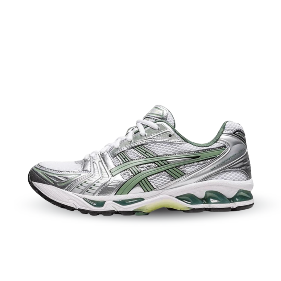ASICS Gel-Kayano 14 White Pure Silver Slate Grey Sage - 1201A019-107