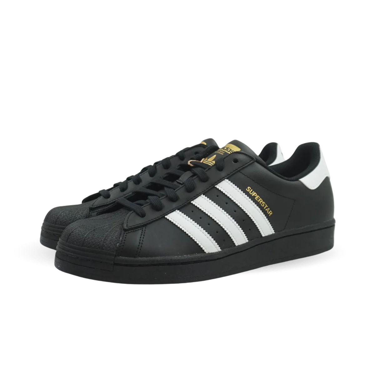 Adidas Superstar Core Black Cloud White Gold - EG4959