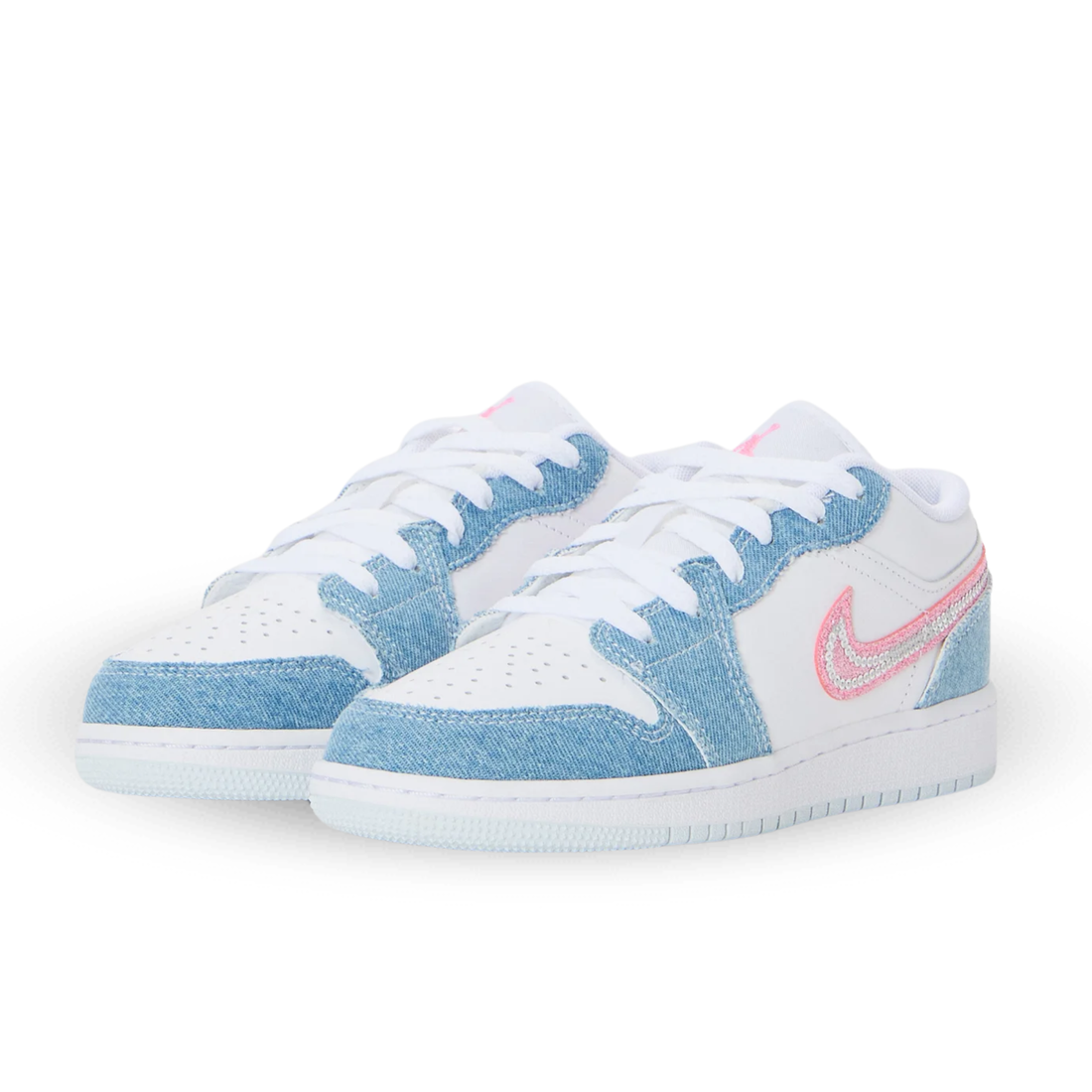 Air Jordan 1 Low SE Denim Sequin - HQ2001-400