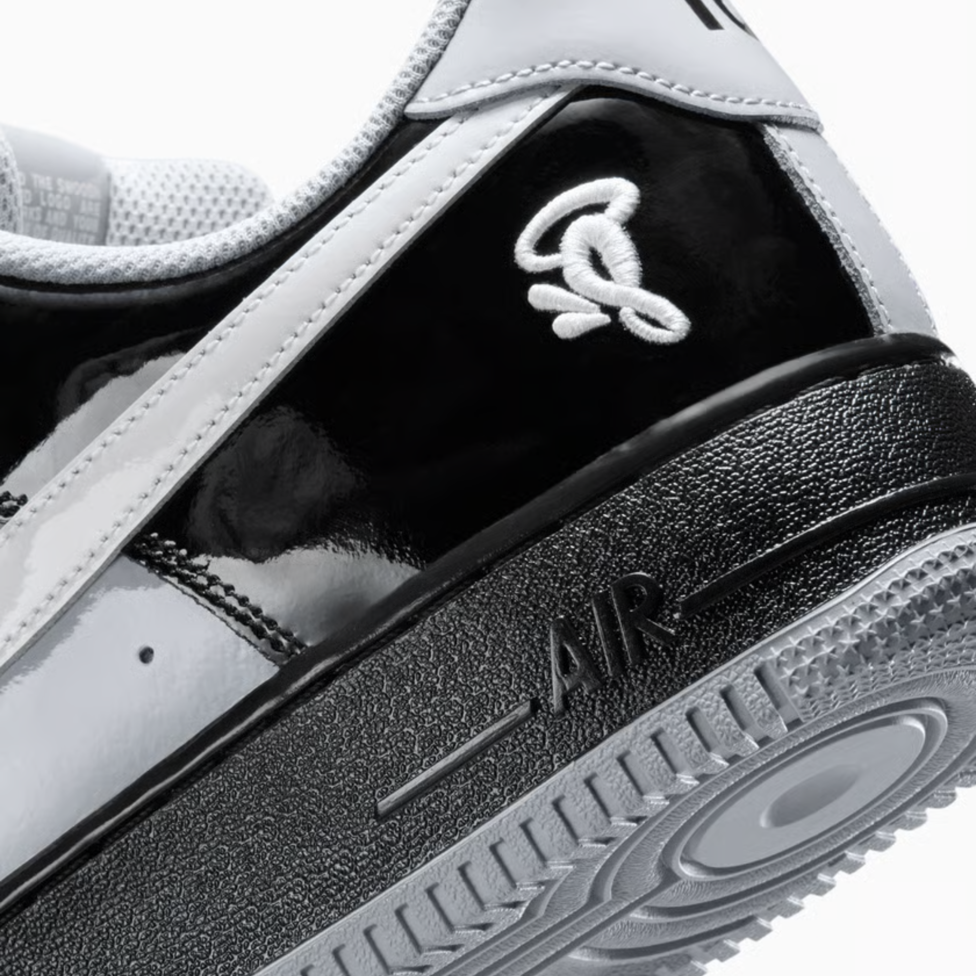 Nike Air Force 1 Low Central Cee Black White Smoke Grey - IO9974-010