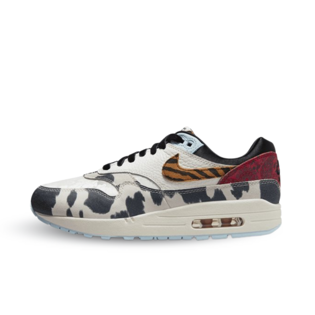 Nike Air Max 1 '87 Tiger Swoosh Cow Print - FD0827-133