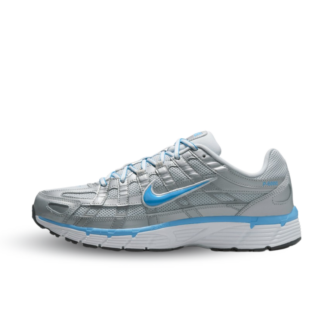 Nike P-6000 Metallic Platinum Pure Platinum Metallic Silver University Blue - CD6404-025