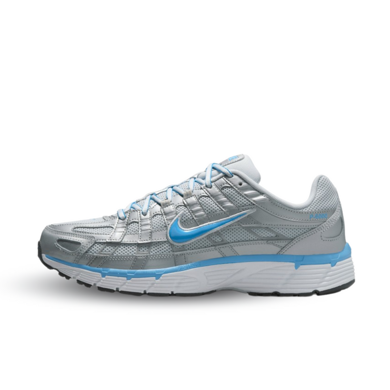 Nike P-6000 Metallic Platinum Pure Platinum Metallic Silver University Blue - CD6404-025