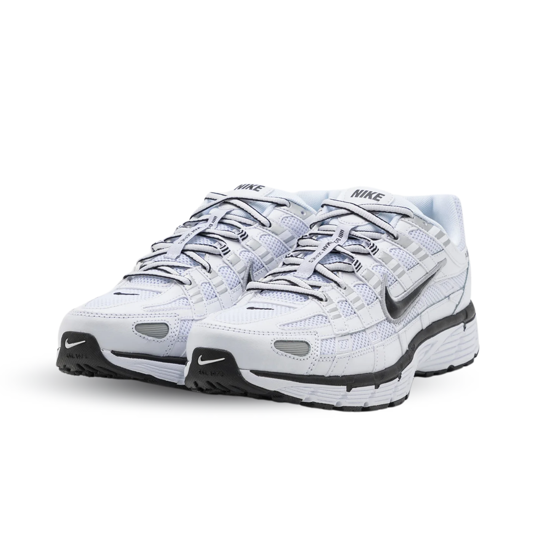 Nike P-6000 White Metallic Silver Black - CD6404-107