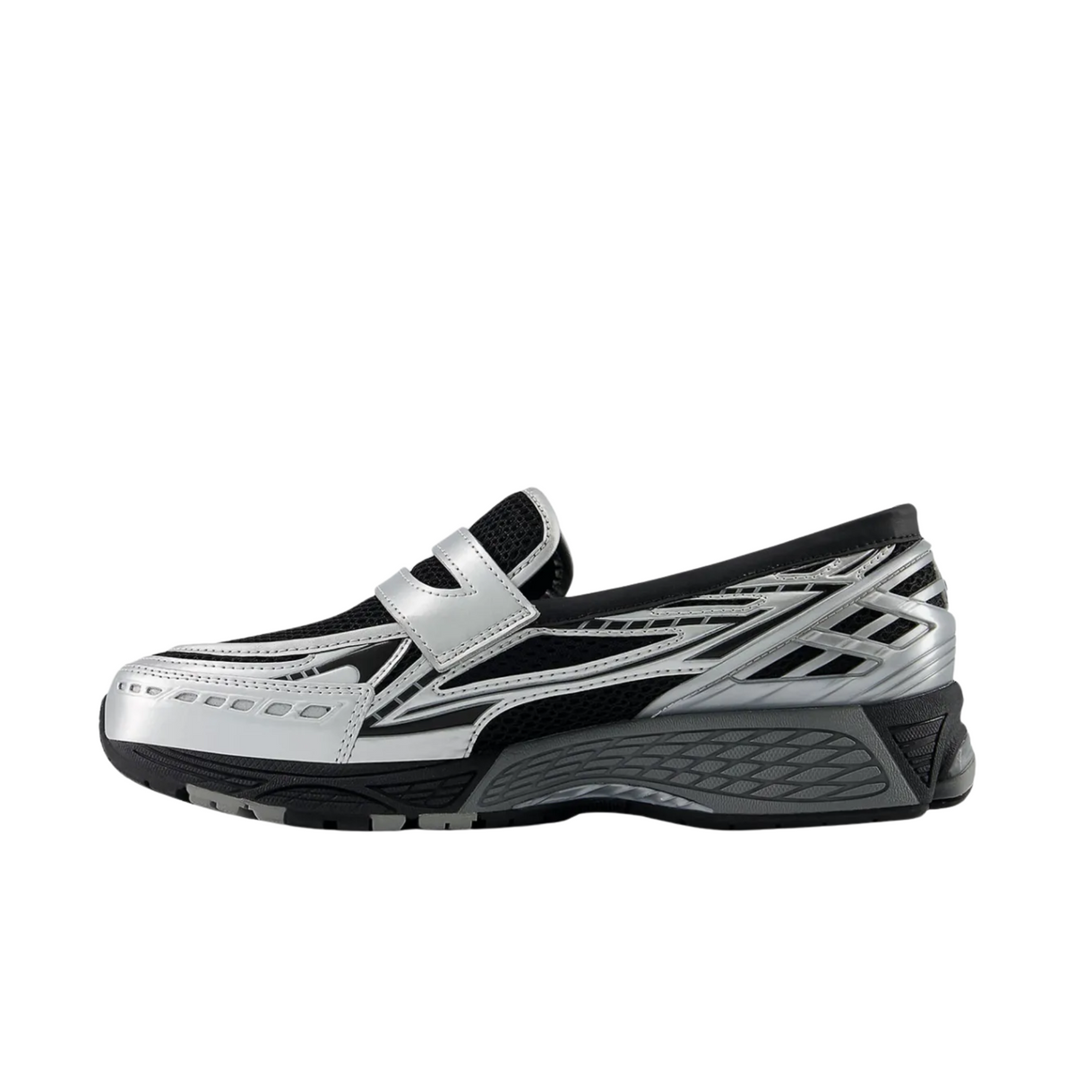 New Balance 1906L Silber Metallic Schwarz