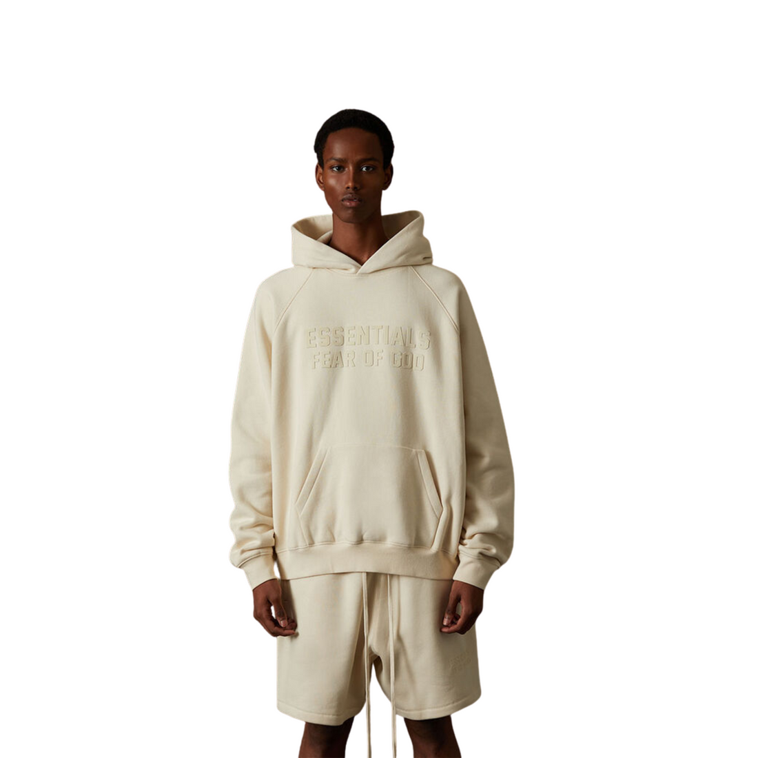 Fear of God Essentials Egg Shell Kapuzenpullover
