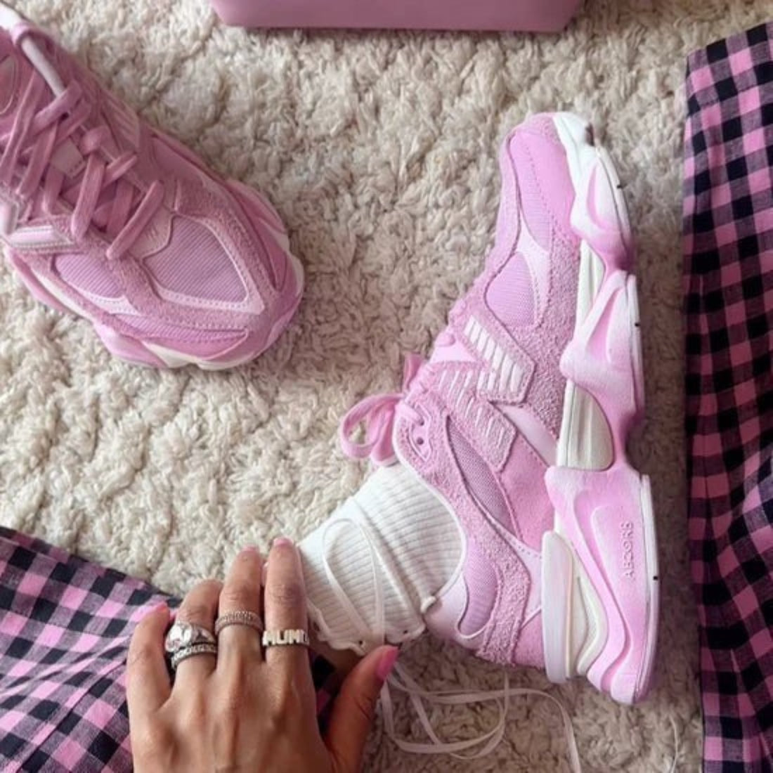 New Balance 9060 Pink Overdye ASOS Exclusive - U9060APP
