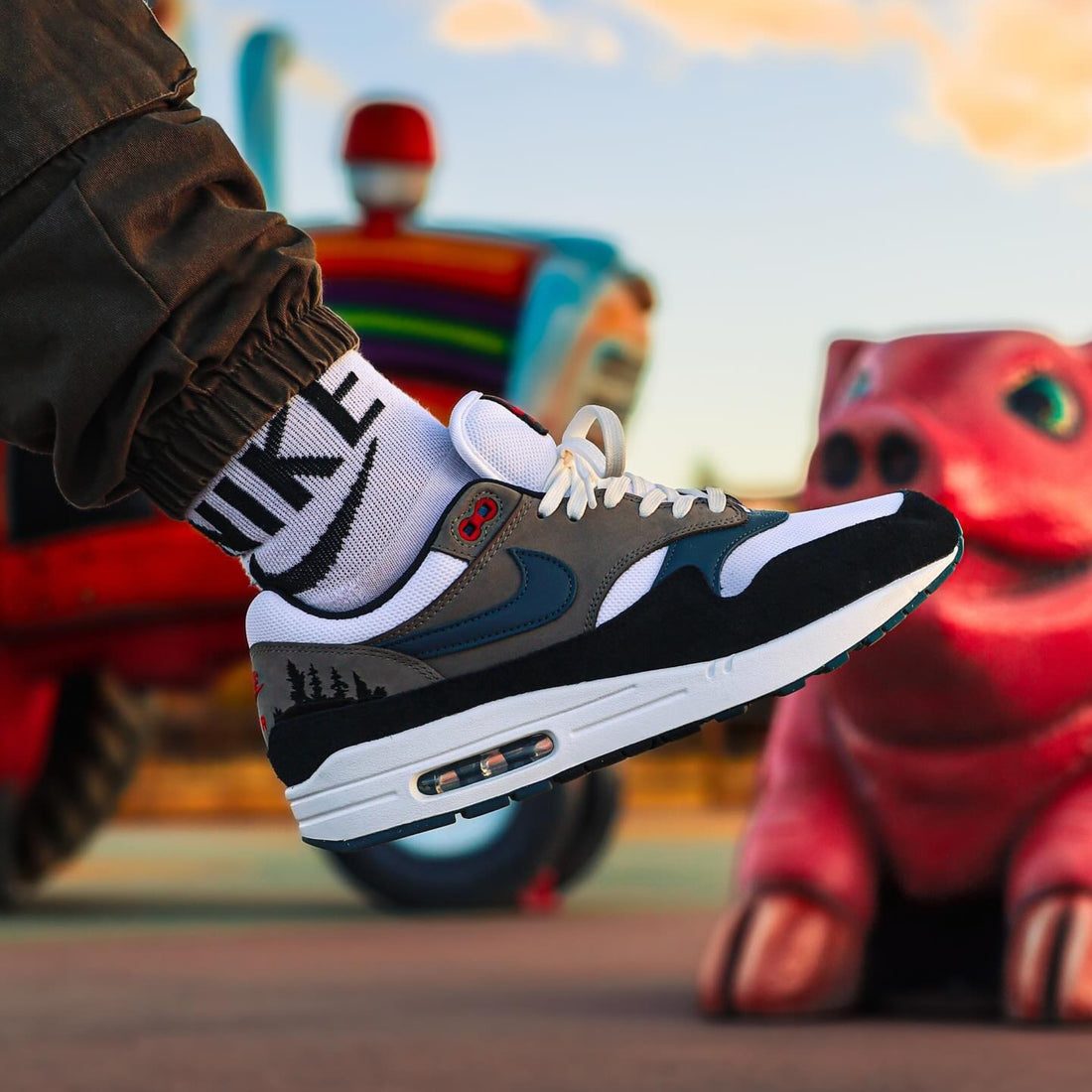 Air Max 1 PRM State Blue - FJ0698-100