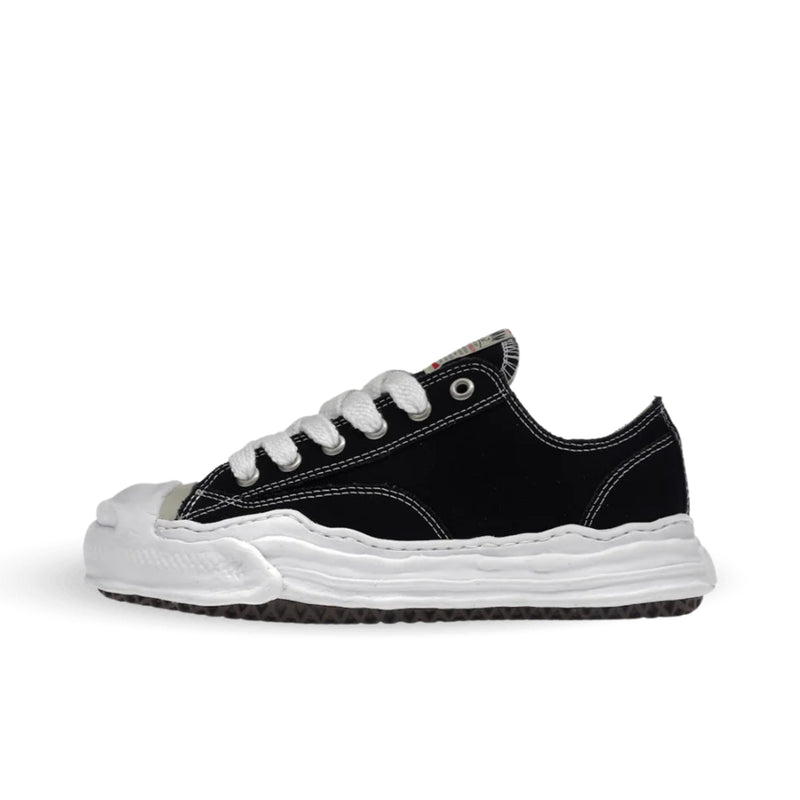 Maison Mihara Yasuhiro Hank OG Sole Canvas Low Schwarz