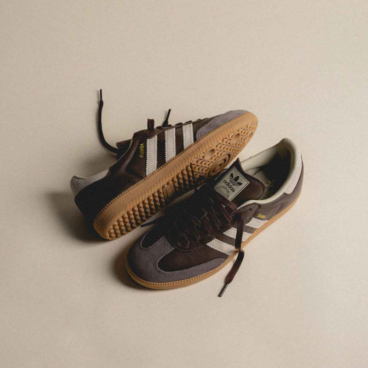 Adidas Samba OG Braun Putty Grau
