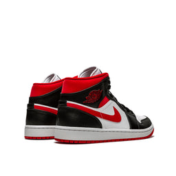 Air Jordan 1 Mid Gym Red Schwarz Weiß
