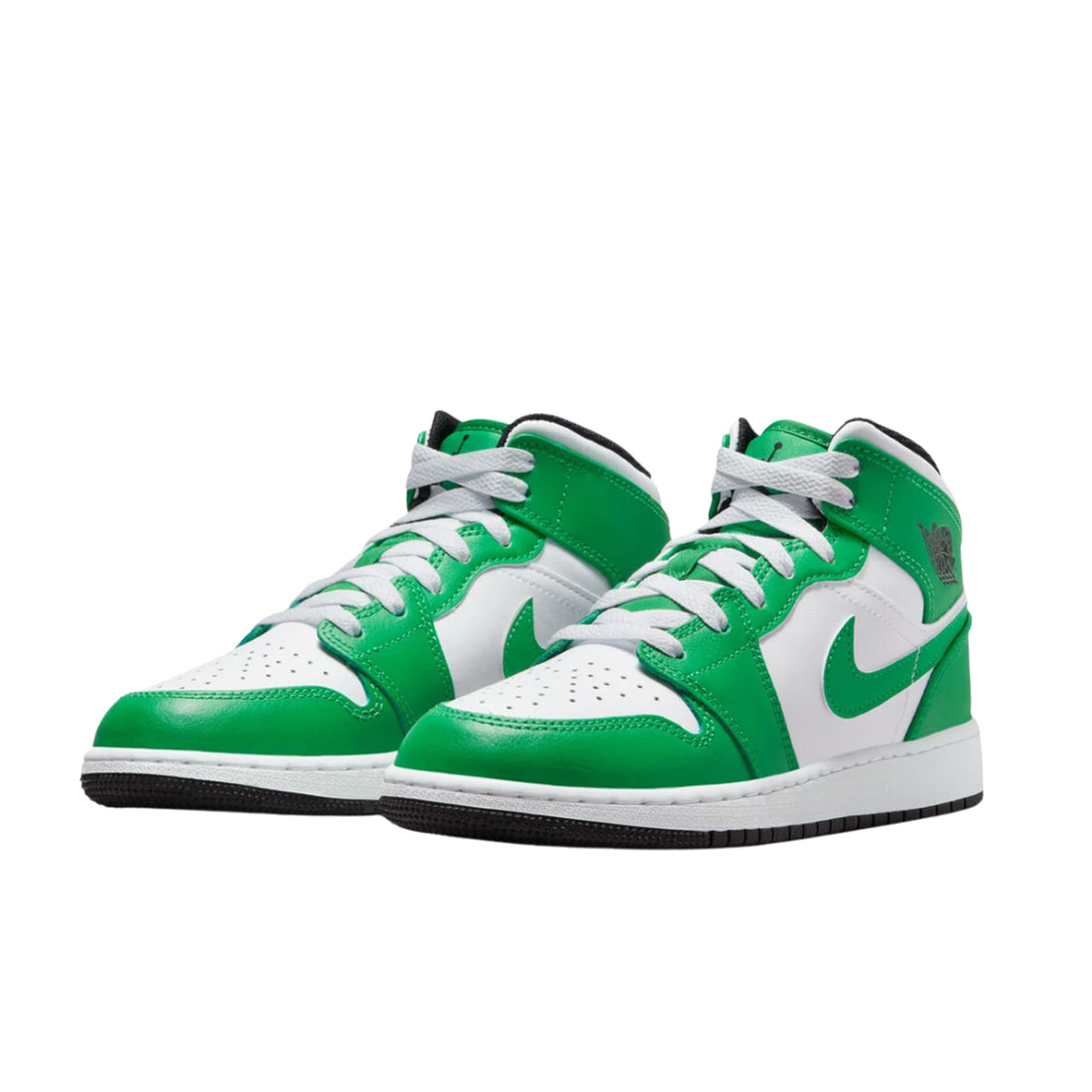 Air Jordan 1 Mid Lucky Green (GS)