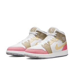 Air Jordan 1 Mid Pastell Grind (GS)