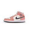 Air Jordan 1 Mid SE Orange Suede (GS)