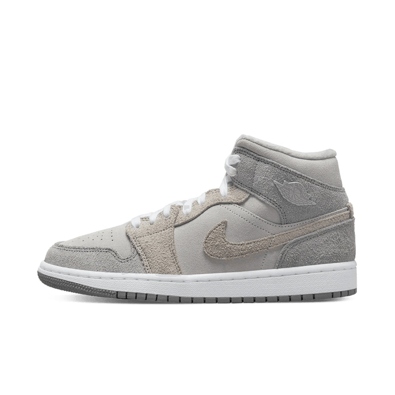 Air Jordan 1 Mid SE Particle Grau (W)