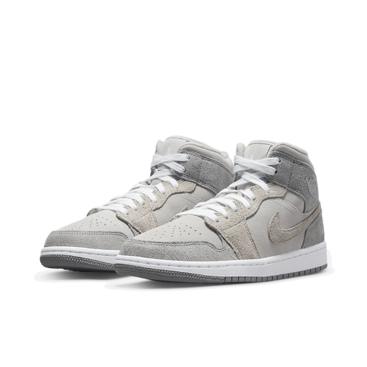 Air Jordan 1 Mid SE Particle Grau (W)