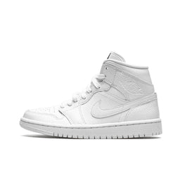 Air Jordan 1 Mid Weiß Schlangenhaut (W)