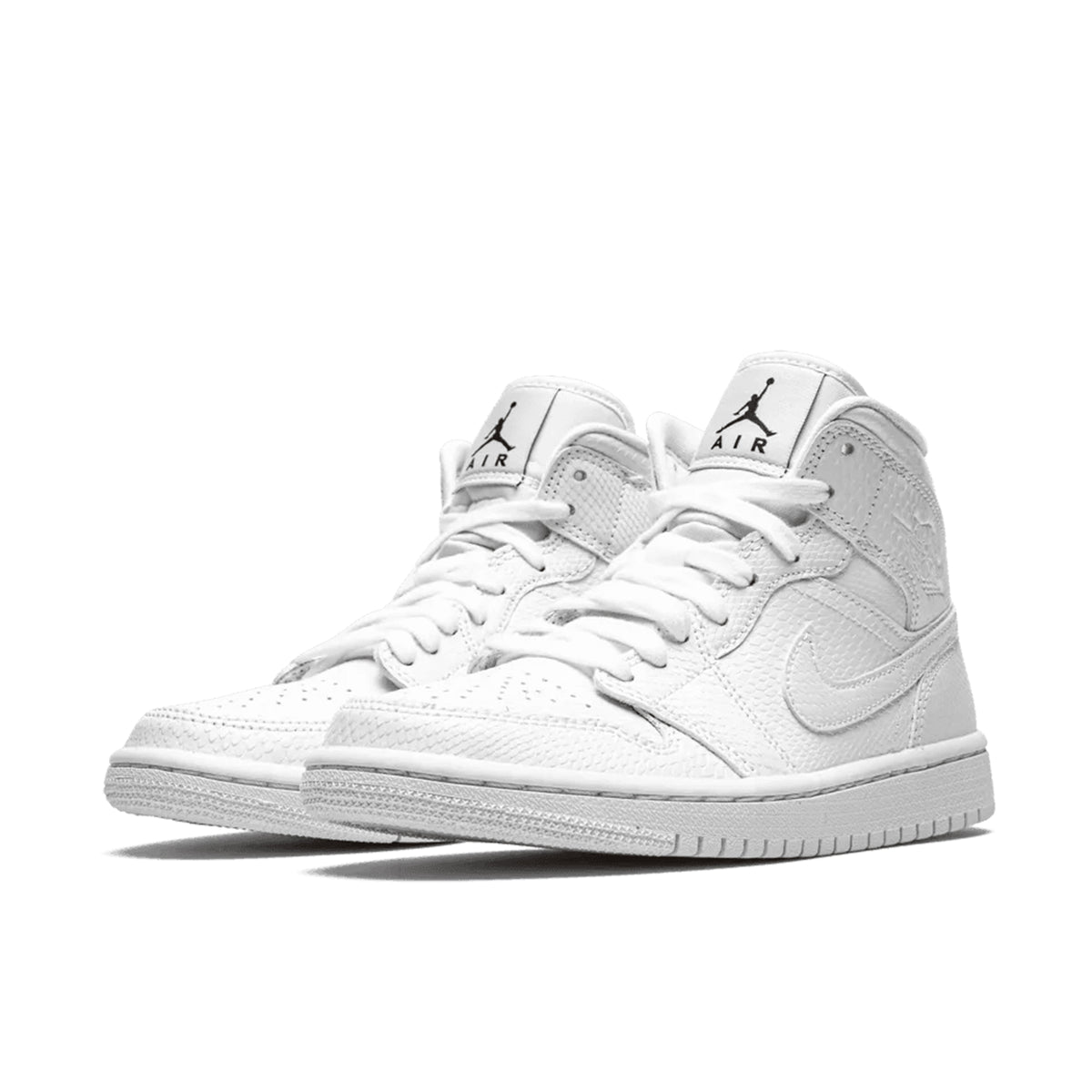 Air Jordan 1 Mid Weiß Schlangenhaut (W)