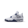 Air Jordan 4 Retro Weiß Midnight Navy (GS)