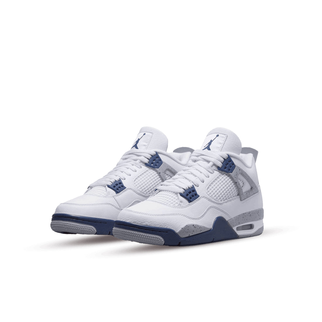 Air Jordan 4 Retro Weiß Midnight Navy (GS)