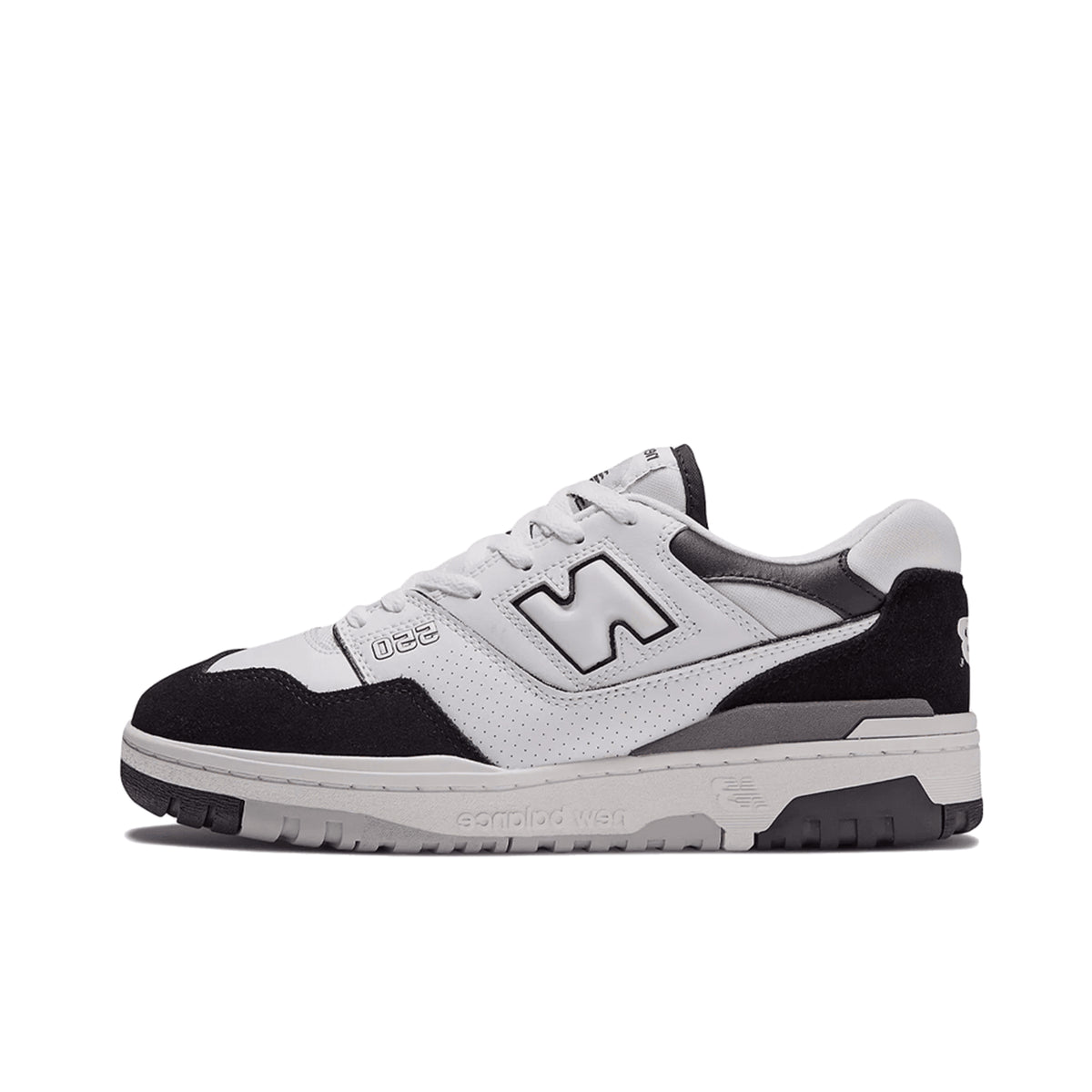 New Balance 550 Weiß Schwarz Rain Cloud