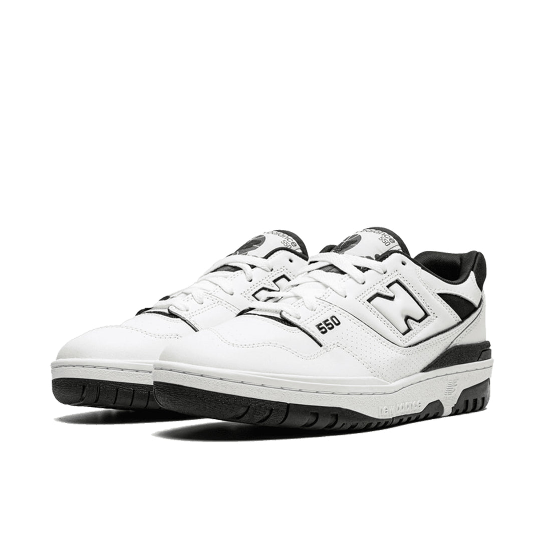 New Balance 550 Weiß Schwarz Rain Cloud